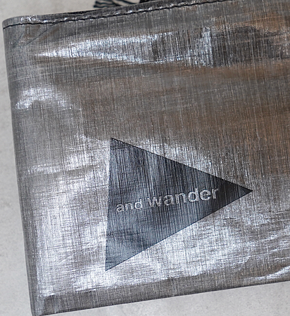 【and wander】アンドワンダー Dyneema wallet ”2Color” ※ネコポス可