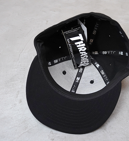 ★30%off【NEW ERA】ニューエラ 59Fifty Thrasher Magazine Logo ”Black”