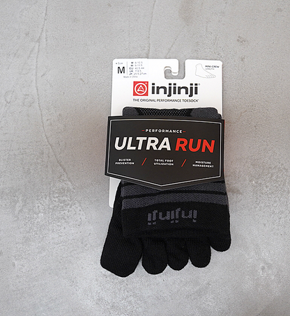 【injinji】インジンジ Ultra Run Mini-Crew "3Color" ※ネコポス可