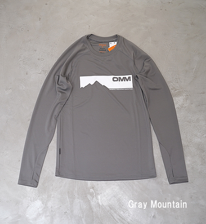 【OMM】オリジナルマウンテンマラソン Bearing Tee L/S "2Color" ※ネコポス可