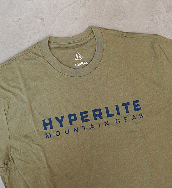 【Hyperlite Mountain Gear】ハイパーライトマウンテンギア Wordmark Tee ”3Color”  ※ネコポス可