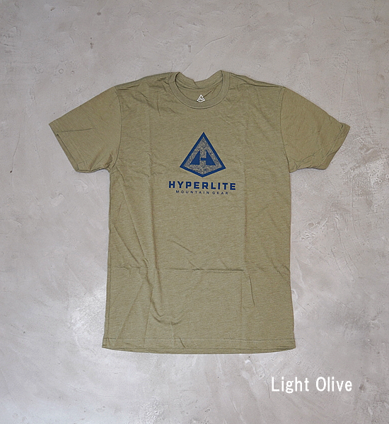 【Hyperlite Mountain Gear】ハイパーライトマウンテンギア Topo Logo Tee ”3Color”  ※ネコポス可