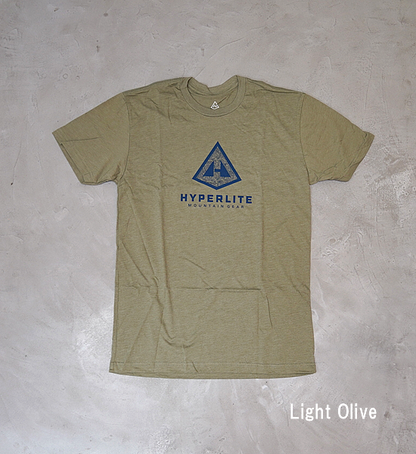 【Hyperlite Mountain Gear】ハイパーライトマウンテンギア Topo Logo Tee ”3Color”  ※ネコポス可