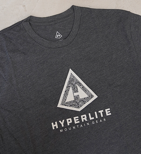 【Hyperlite Mountain Gear】ハイパーライトマウンテンギア Topo Logo Tee ”3Color”  ※ネコポス可