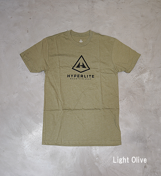 【Hyperlite Mountain Gear】ハイパーライトマウンテンギア Vertical Logo Tee ”3Color”  ※ネコポス可