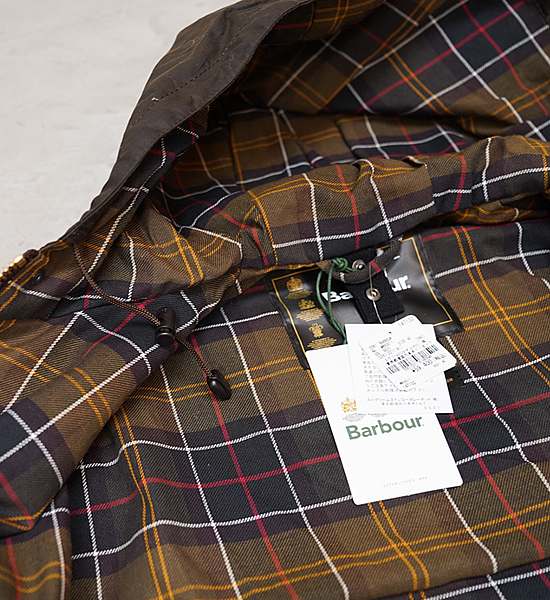 【Barbour】バブアー men's Classic Durham Wax Jacket "Sage"