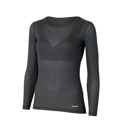 【finetrack】ファイントラック Women's Dry Layer Warm Bratop Long Sleeve "Graphite"