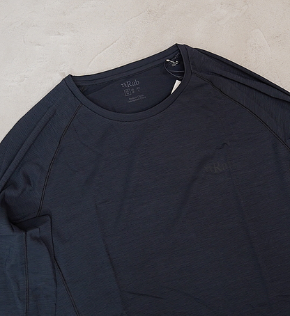 【Rab】ラブ men's Forge LS Tee "2Color" ※ネコポス可