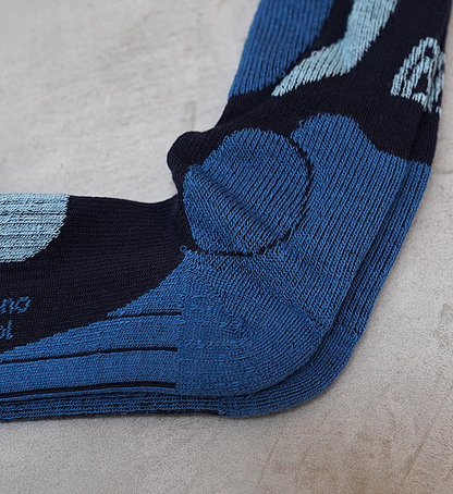 【ACLIMA】アクリマ X-Country Sock "Navy Blazer×Blue Sapphire&#160;" ※ネコポス可