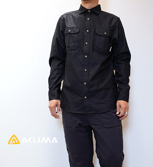 【ACLIMA】アクリマ men's Leisurewool Reborn Wool Shirt "2Color"