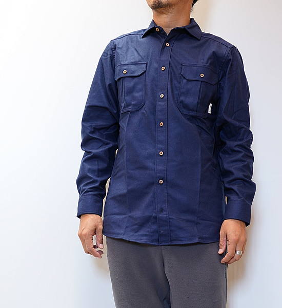 【ACLIMA】アクリマ men's Leisurewool Reborn Wool Shirt "2Color"