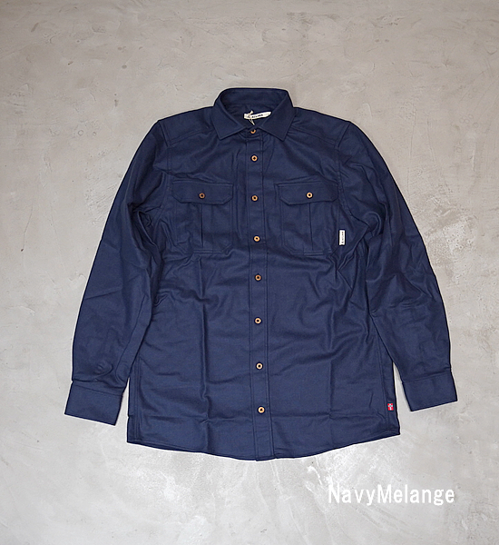 【ACLIMA】アクリマ men's Leisurewool Reborn Wool Shirt "2Color"