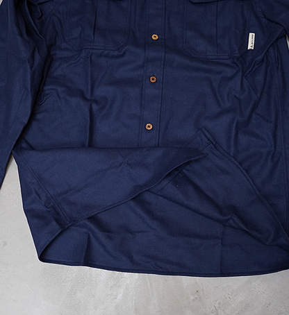 【ACLIMA】アクリマ men's Leisurewool Reborn Wool Shirt "2Color"