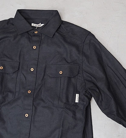 【ACLIMA】アクリマ men's Leisurewool Reborn Wool Shirt "2Color"