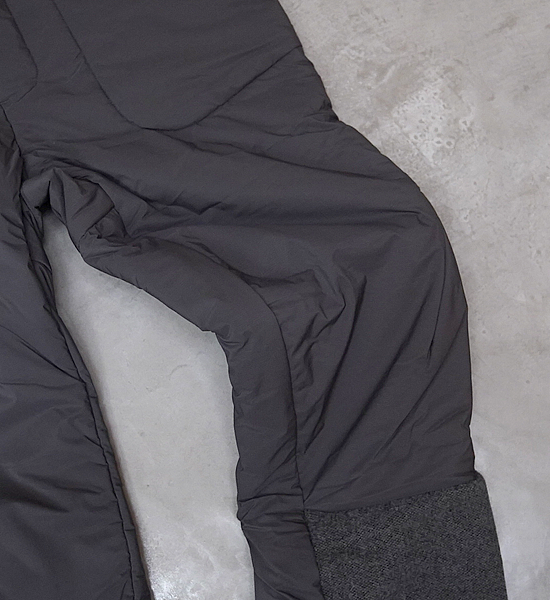 ★30%off 【and wander】アンドワンダー men's top fleece pants "Black"