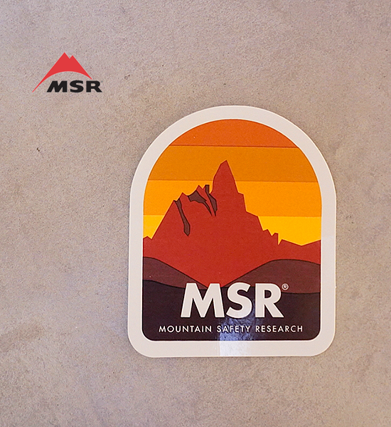 【MSR】エムエスアール Rock Spire Sticker ※ネコポス可