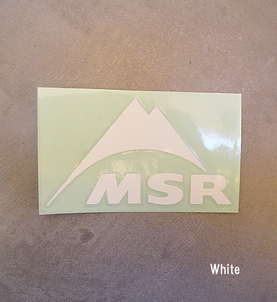 【MSR】エムエスアール MSR 転写ステッカー M "2Color" ※ネコポス可