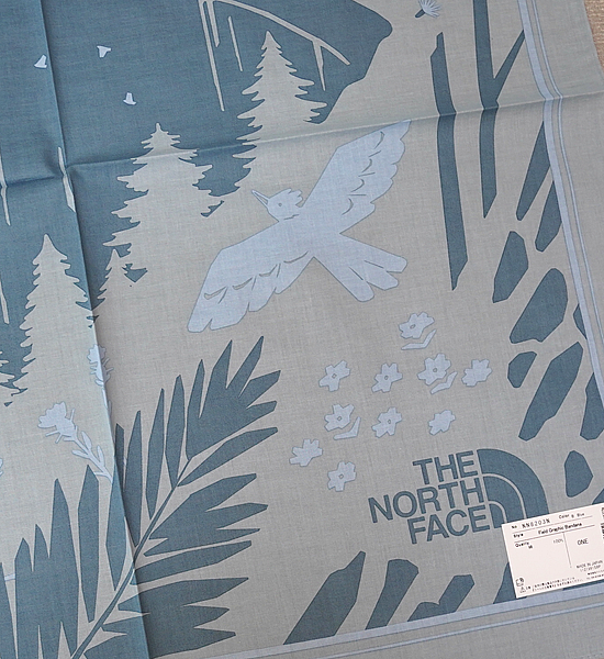 【THE NORTH FACE PURPLE LABEL】ノースフェイスパープルレーベル Field Graphic Bandana "2Color" ※ネコポス可