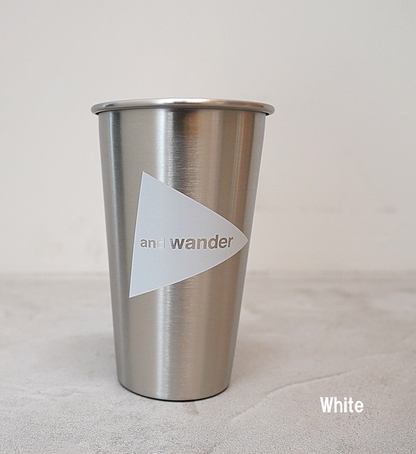 【and wander】アンドワンダー and wander MiiR pint cup 16oz ”2Color”