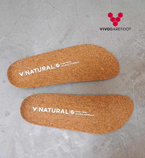 【VIVOBAREFOOT】ビボベアフット men's Everyday Insole "Cork" ※ネコポス可