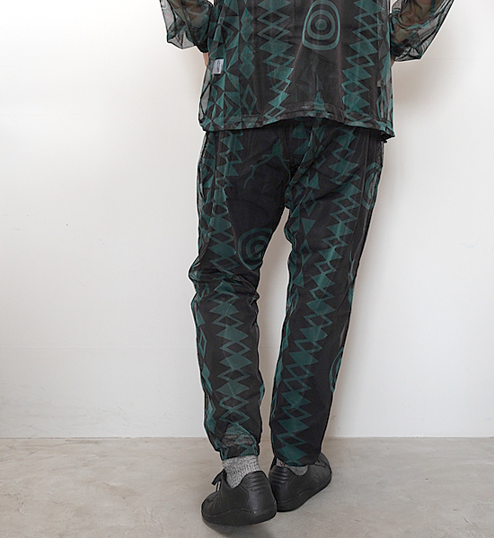 ★30%off【South2 West8】サウスツーウエストエイト Bush String Pant-Lightweight Mesh "Skull＆Target" ※ネコポス可