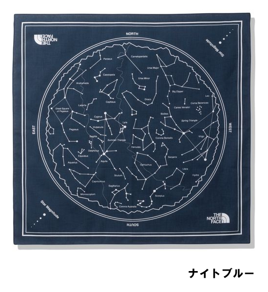 【THE NORTH FACE】ザノースフェイス Star Sign Bandana "3Color" ネコポス可