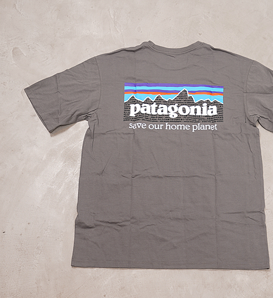 【patagonia】パタゴニア men's P-6 Mission Organic T-Shirt "5Color" ※ネコポス可