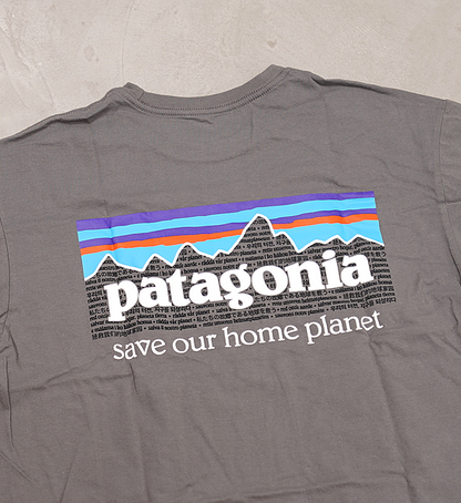 【patagonia】パタゴニア men's P-6 Mission Organic T-Shirt "5Color" ※ネコポス可