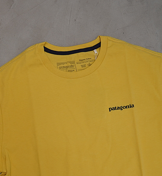 【patagonia】パタゴニア men's P-6 Mission Organic T-Shirt "5Color" ※ネコポス可