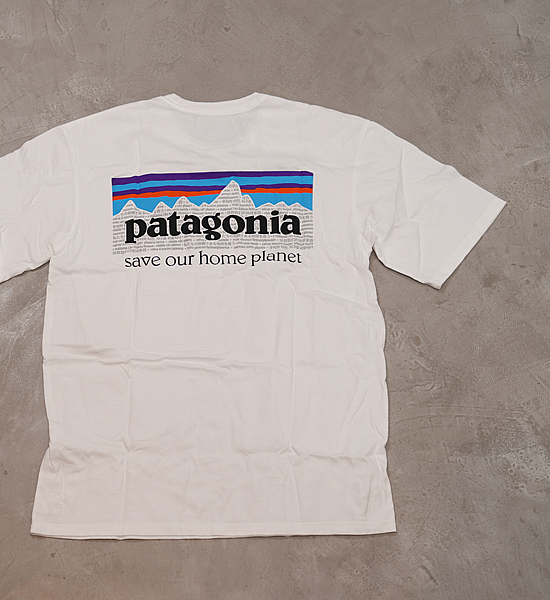 【patagonia】パタゴニア men's P-6 Mission Organic T-Shirt "5Color" ※ネコポス可