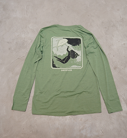 【patagonia】パタゴニア women's Long-Sleeved Capilene Cool Daily Grahic Shirt  ※ネコポス可