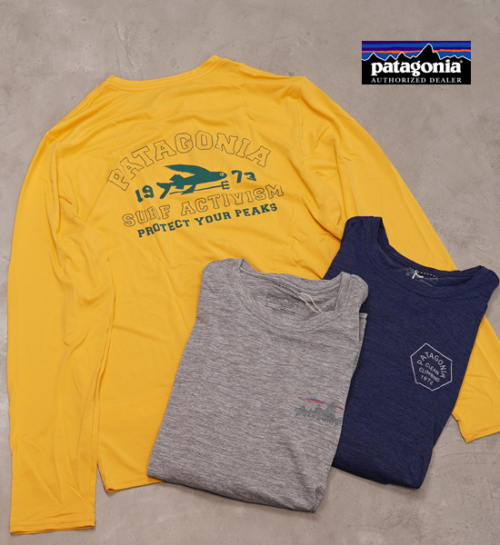 【patagonia】パタゴニア men's L/S Capilene Cool Daily Graphic Shirt "4Color” ※ネコポス可