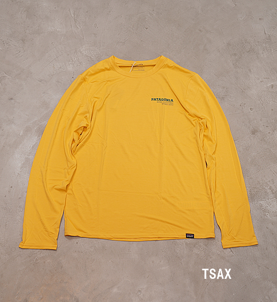 【patagonia】パタゴニア men's L/S Capilene Cool Daily Graphic Shirt "4Color” ※ネコポス可