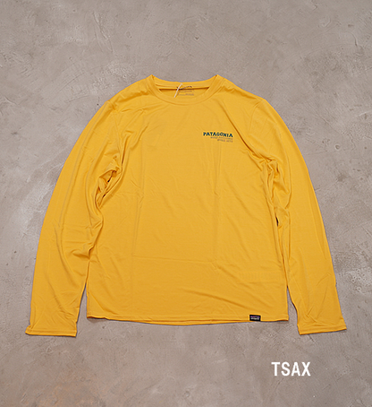 【patagonia】パタゴニア men's L/S Capilene Cool Daily Graphic Shirt "4Color” ※ネコポス可