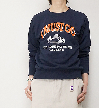 ▽Return to the mountains【BRING×Yosemite】ブリング×ヨセミテ I MUST GO DRYCOTTONY Sweat Crewneck "3Color"