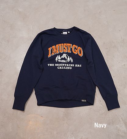 ▽Return to the mountains【BRING×Yosemite】ブリング×ヨセミテ I MUST GO DRYCOTTONY Sweat Crewneck "3Color"