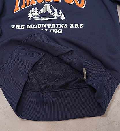 ▽Return to the mountains【BRING×Yosemite】ブリング×ヨセミテ I MUST GO DRYCOTTONY Sweat Crewneck "3Color"