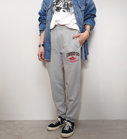 ▽Return to the mountains【BRING×Yosemite】ブリング×ヨセミテ unisex I MUST GO DRYCOTTONY Sweat Pants "2Color"