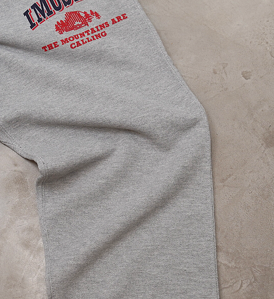 ▽Return to the mountains【BRING×Yosemite】ブリング×ヨセミテ unisex I MUST GO DRYCOTTONY Sweat Pants "2Color"