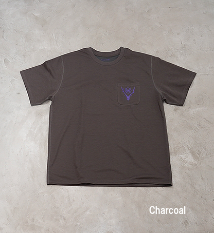 【South2 West8】サウスツーウエストエイト S/S Round Pocket Tee-Circle Horn "2Color" ※ネコポス可