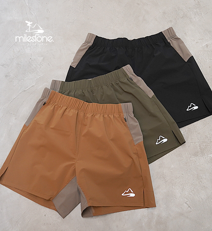 【milestone】マイルストーン Natty Shorts 5-inch "3Color" ※ネコポス可