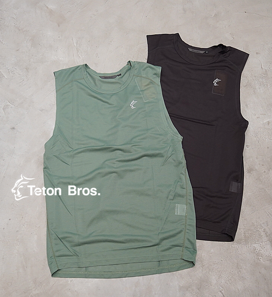 【Teton Bros】ティートンブロス men's ELV1000 Non Sleeve Tee "2Color" ※ネコポス可