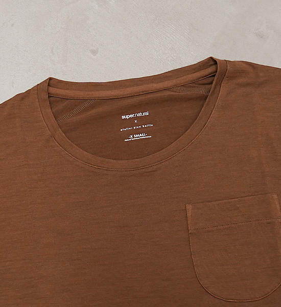 【atelier Blue bottle】アトリエブルーボトル Garment Dye Wool-T "3Color" ※ネコポス可