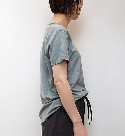 【atelier Blue bottle】アトリエブルーボトル Garment Dye Wool-T "3Color" ※ネコポス可