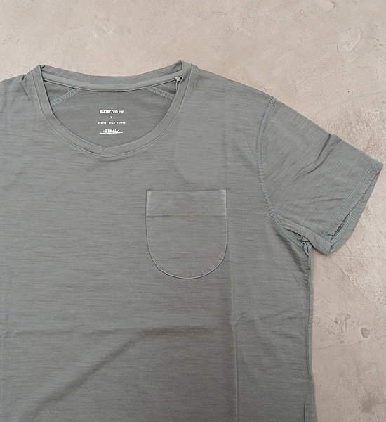 【atelier Blue bottle】アトリエブルーボトル Garment Dye Wool-T "3Color" ※ネコポス可