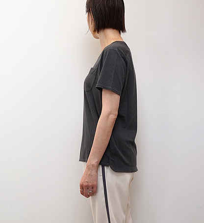 【atelier Blue bottle】アトリエブルーボトル Garment Dye Wool-T "3Color" ※ネコポス可