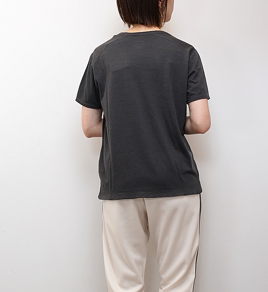 【atelier Blue bottle】アトリエブルーボトル Garment Dye Wool-T "3Color" ※ネコポス可