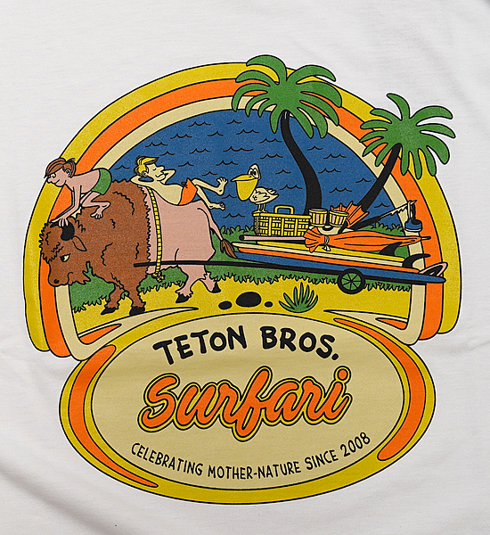 【Teton Bros】ティートンブロス men's TB Surfari Tee "3Color" ※ネコポス可