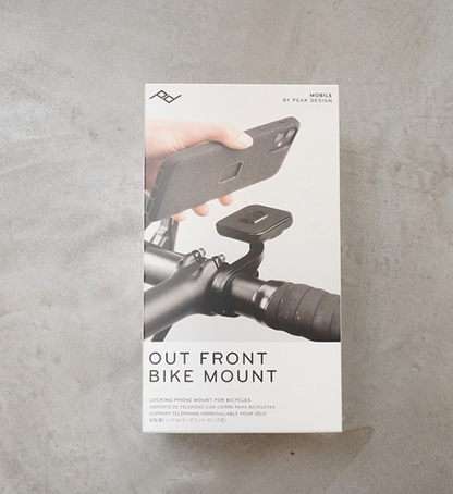 【Peak Design】 ピークデザイン Out Front Bike Mount(ハードロック対応) "Black"