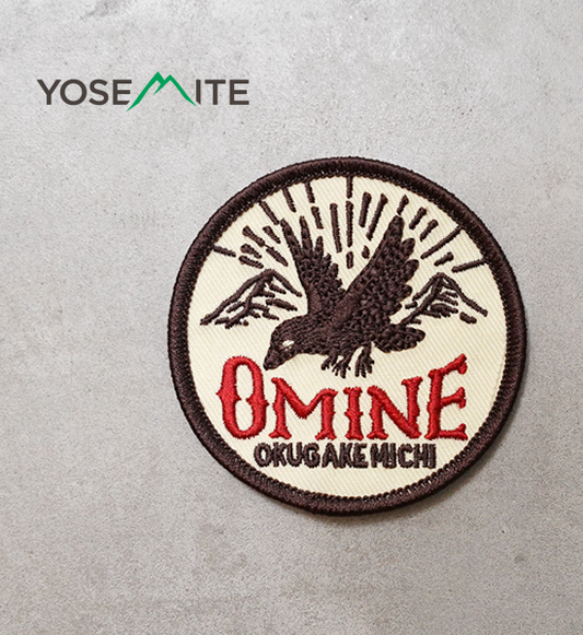 ▽Return to the mountains【Yosemite】OMINE Wappen "Beige"